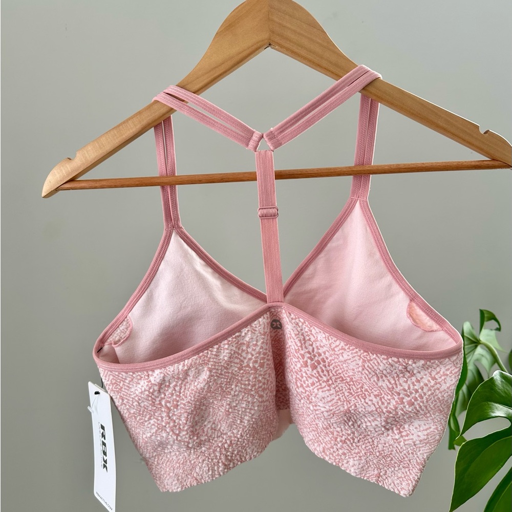 NWT RBX Blush Pink Sports Bra - Picture 3 of 7